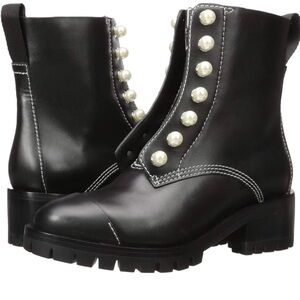 Phillip Lim Hayett Pearl stud combat boots